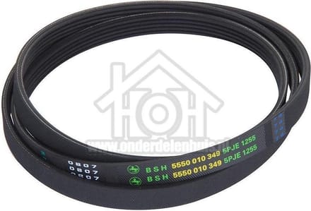 Bosch Poly-V-snaar 1255 J5 TEM WFXI2840,WFL2862,WFLI2440 00439490