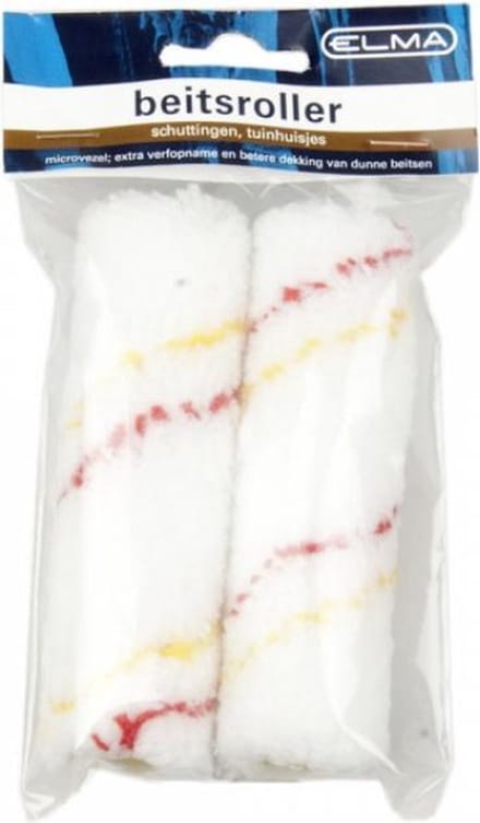 Elma beitsroller 10 cm 2 stuks