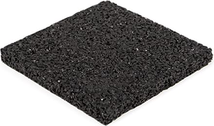 Rubbermagazijn - Rubber tegeldragers - 150 tegels - 10x10cm - Dikte 1 cm - Terrasdrager