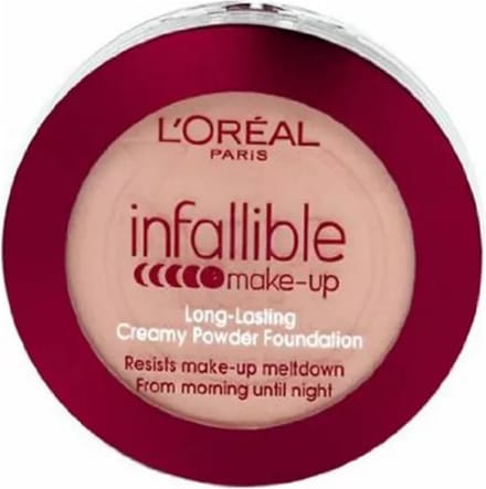 L'Oréal Infallible Long-Lasting Creamy Powder Foundation - 145 Beige Doré