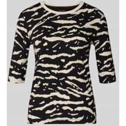 T-shirt met 3/4-mouwen
