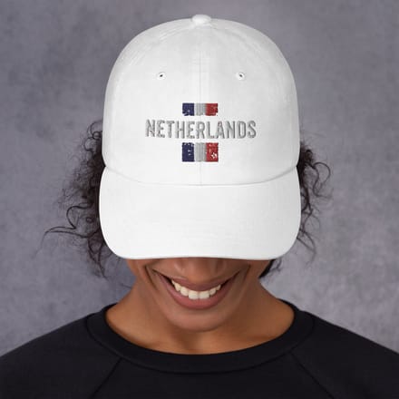 Netherlands Pet / Cap - Wit