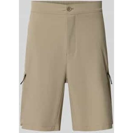relaxed fit cargoshort met labelschrift Model 'GLOBE CARGO'