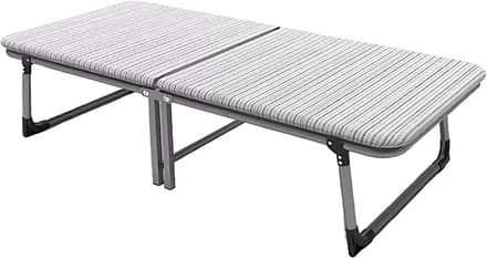 Opvouwbaar Gastenbed - Klapbed Matras - Logeren Thuis - Compact Opvouwbaar - 183x80cm - Grijs
