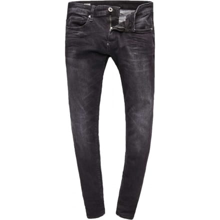 Skinny fit jeans met labelpatch