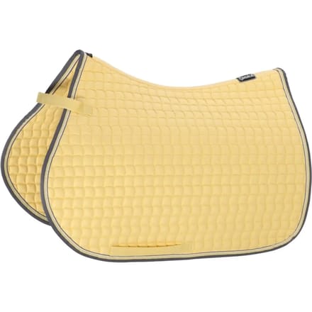 Eskadron Zadeldek Cotton Contrast - Geel - veelzijdigheid Paard