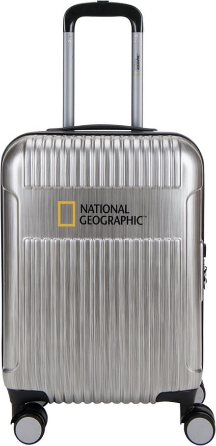 National Geographic Transit Uitbreidbare Harde Reiskoffer 67 cm Medium Zilver - Zilver / Medium