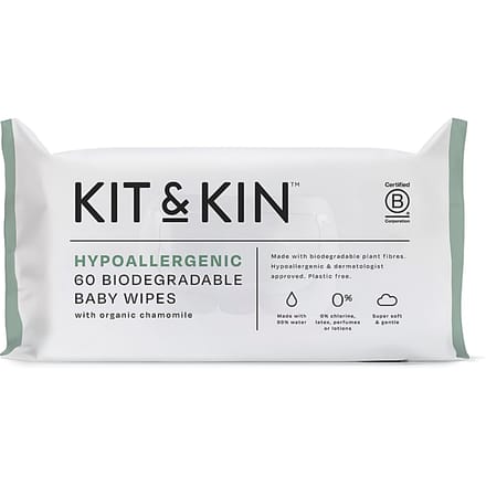 Kit & Kin Billendoekjes 60 stuks
