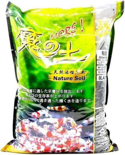 SL Aqua Nature Black Soil - Aquarium bodem bedekking - pH & kH verlagend - 1 Liter