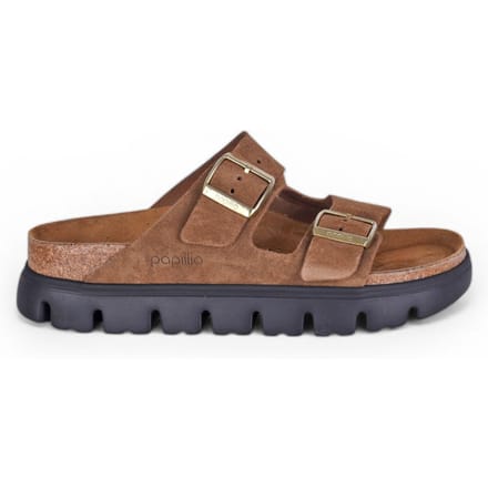 Dames suède leren sandalen met plateau Papillio Arizona