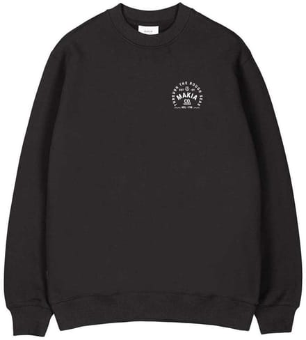 Makia Ferry Sweatshirt Zwart M Man