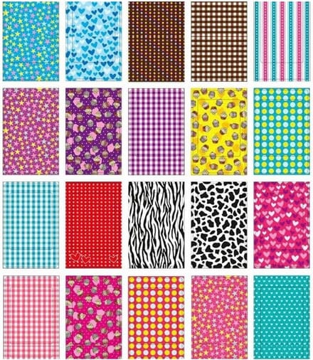 Set of 20 Colourful Stickers for Instax Mini 7S/8/25/50S/90 Instant Camera (A)