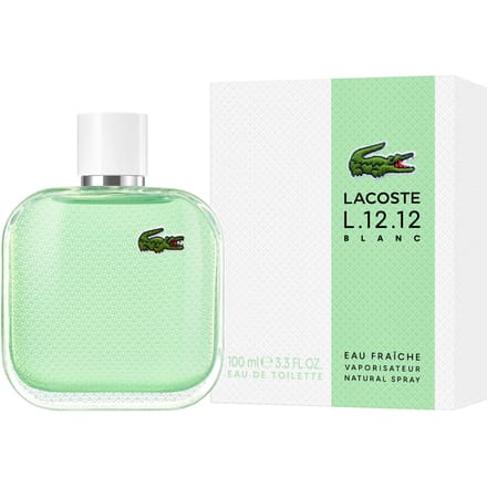 Nieuw: Lacoste L.12.12 Blanc Eau Fraiche 100ml Edt Spray