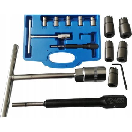 AMD Tools - Frezen voor Injectorzetels - Renault/PSA - Bosch