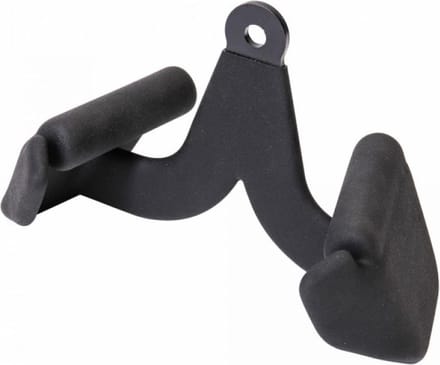 Gorilla Sports Roeigreep - Zwart - Rubber Coating - Handgreep - Anti-slip