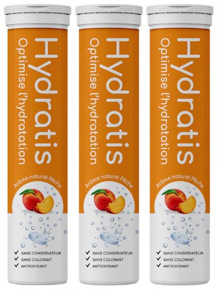Hydratis Set van 3 x 20 Bruistabletten (Aroma : Vissen)