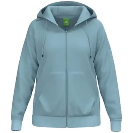 Erima Ts Sweatjack Met Capuchon Dames - Smoke Blue | Maat: 36