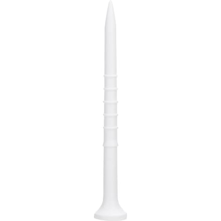 Caiton 15pcs Tees en Plastique à Embout Coupe de Golf Accessoires d'Entraînement Blanc white