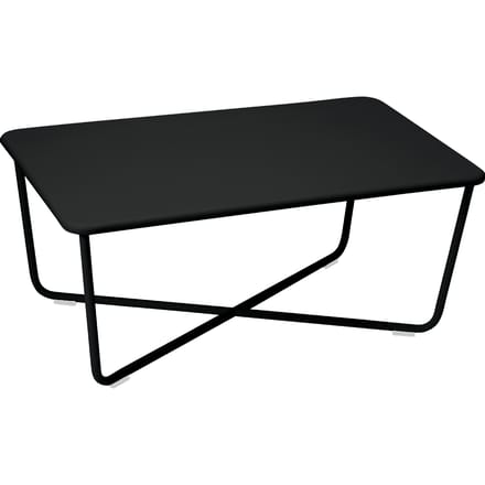 Fermob - CROISETTE lage tafel - 42 drop mat - zwart