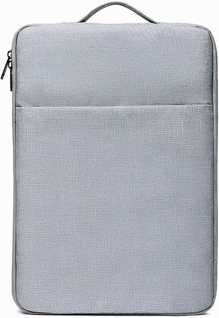 Laptop Sleeve - Computer Tas - Laptop Beschermen - Waterbestendig Polyester - 12 Inch - Lichtgrijs