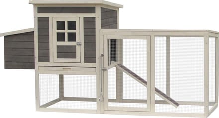 Flamingo Kippenhok Capri country  - Bruin -   195 x 75,5 x 103 cm