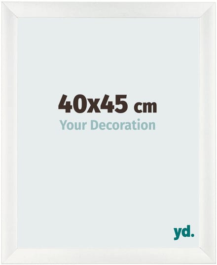 Your Decoration - Fotolijst 40x45 cm - MDF - Wit Geveegd - Pisa