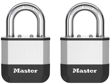 Masterlock Elite hangslot - 52mm - korte beugel - 2st