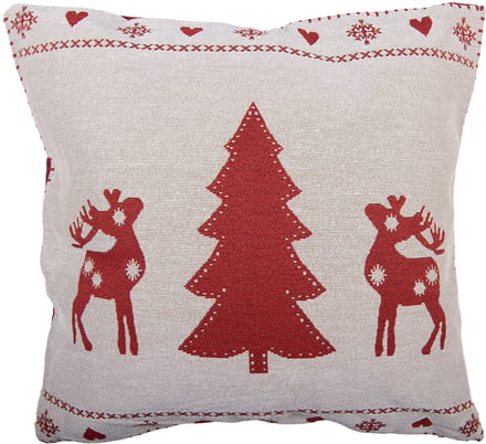 Clayre & Eef Sierkussen 44x44 cm Beige Polyester