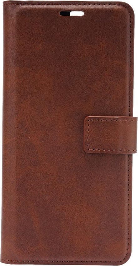 Shop4 - Samsung Galaxy S21 Plus Hoesje - Wallet Case Business Donker Bruin