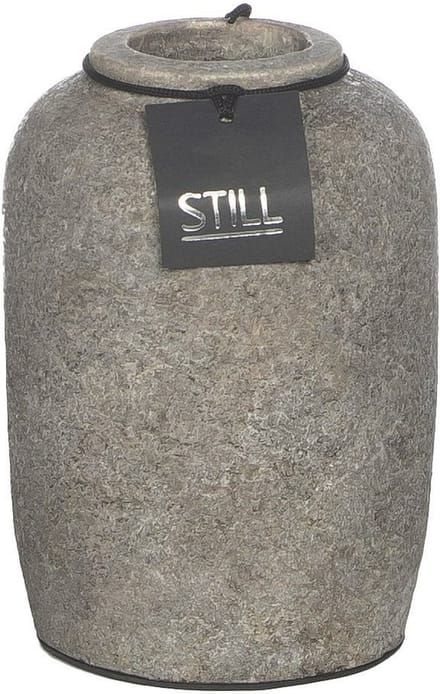 STILL - Flesvaas - Earth - Grijs - 22 x 15 cm