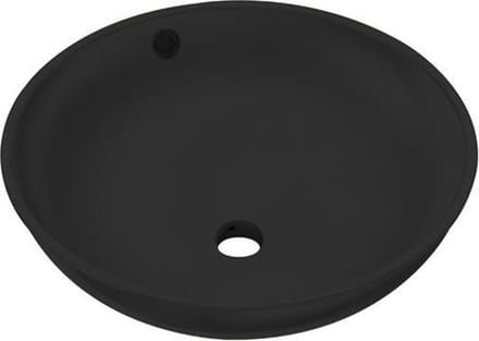 Best Design Waskom Best-Design "Ancona" opbouw-mat-zwart Ø=38cm H=16cm