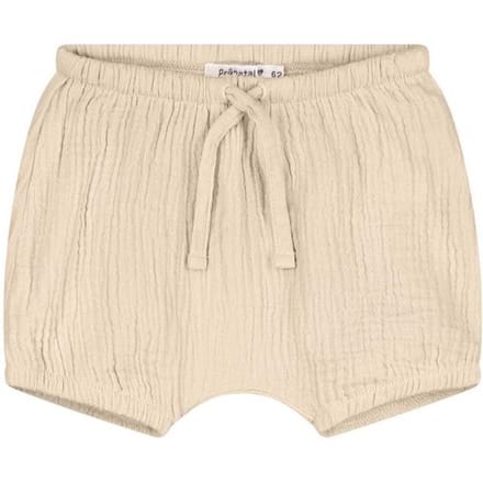 Prénatal newborn short mousseline Almond 56 unisex