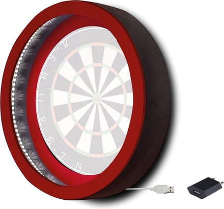 Dragon Darts Lunar Eclipse - Dartbord Verlichting - LED Surround - Rood