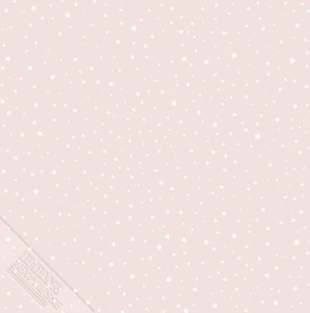 INGK Behang - Puck & Rose - Kinderbehang - Sterren Klein Roze