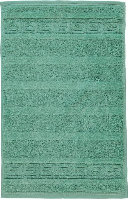 Cawo Noblesse Uni Gastendoekje - Agave 30x50