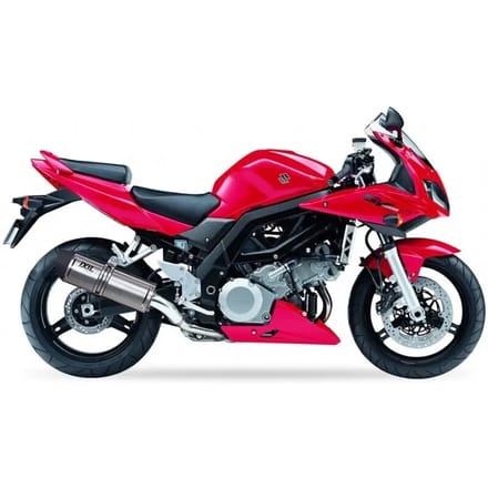 Silencer motorfiets linkerzijde Ixil IXIL Hexoval Xtrem