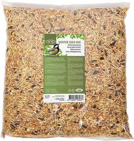 Esschert Design Zak Winter Vogelvoer- 2.5 KG