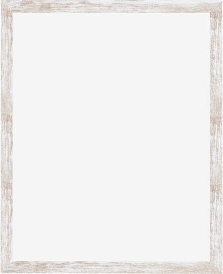 Fotolijst 20x25 cm - MDF - White Wash - Cork
