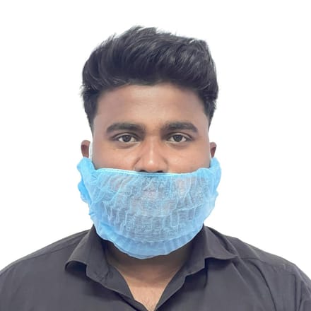 Hygiplas baardnetten - Blauw (50 stuks)