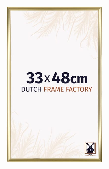 Fotolijst 33x48 cm - Kunststof - Goud - Angers