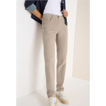 Slim Fit corduroy broek
