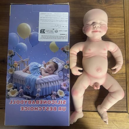 Silicone Reborn Baby - Slapende pop - Kinderen spel - Realistisch ontwerp - 30 cm - Chay