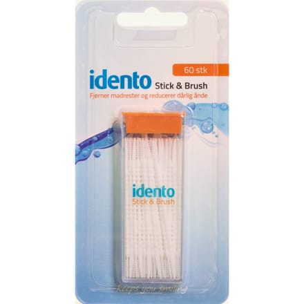 Idento Stok En Borstel 60 st