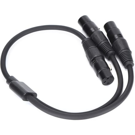 JORINDO JD6073 XLR Vrouwelijk naar Dubbel XLR Vrouwelijk Kabel Y-Type Splitter XLR naar Dubbel XLR Microfoonkabel