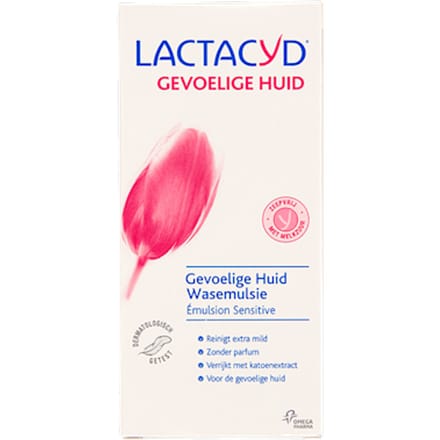 Dagelijkse wasemulsie gevoelige huid