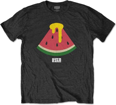Lizzo - Watermelon Heren T-shirt - S - Zwart