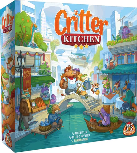 White Goblin Games Critter Kitchen - Bordspel - Strategisch kookspel - Avondvullend - 1-5 spelers