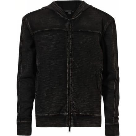 John Varvatos Norton Ls Hightwist Slub Ctn Pullover Ho Black Größe: XS | Cardigans Outlet | Herren | Schwarz