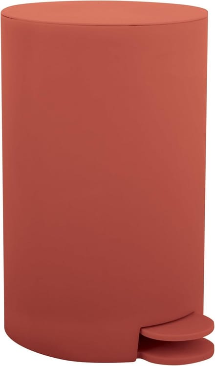 Pedaalemmer met uitneembare binnenemmer 3 liter - Terracotta Rood