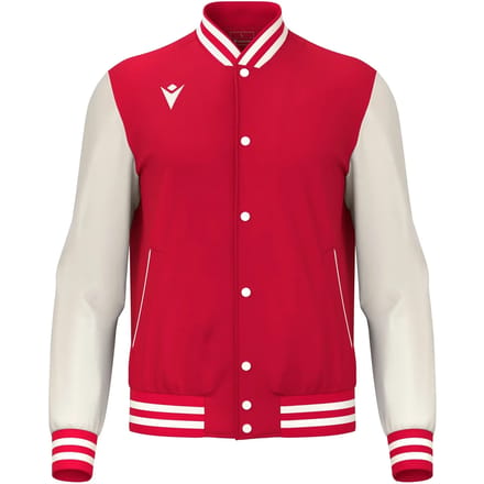 Macron Fiddle Vrijetijdsvest Heren - Rood / Wit | Maat: M